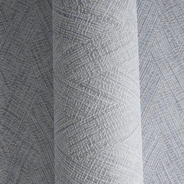 Rakenteellinen tapetti Profhome 790925-GU kuitutapetti rakenteellinen raidallinen mat sininen taupe kyyhkynen sininen beige ruskea 5,33 m2