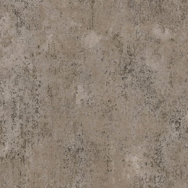 Gips utseende tapet Profhome 786295-GU heta präglade non-woven tapet texturerad metalliska höjdpunkter skimrande brun beige grå antracit 5,33 m2