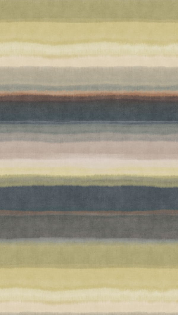 Foto tapet Profhome 790153-GU varmt stemplet ikke-vævet tapet lidt tekstureret abstrakt mat grøn grå beige brun pastel turkis 1,59 m x 2,8 m