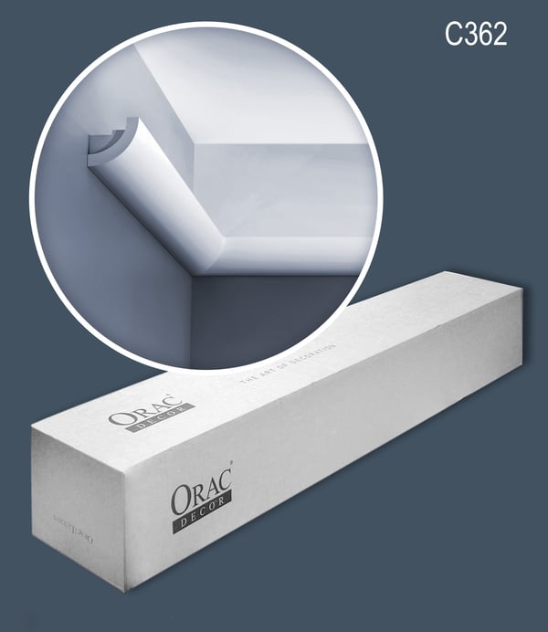 Kattolistat Orac Decor LUXXUS C362-box 1 laatikko kanssa 12 listat 24 m