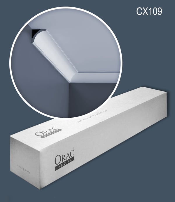 Kattolistat Orac Decor AXXENT CX109-box 1 laatikko kanssa 51 listat 102 m