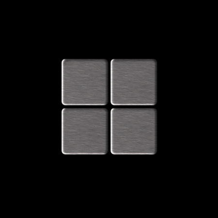 Metal mosaik Rustfrit stål ALLOY S-Honey-CM poleret grå 1,04 m2