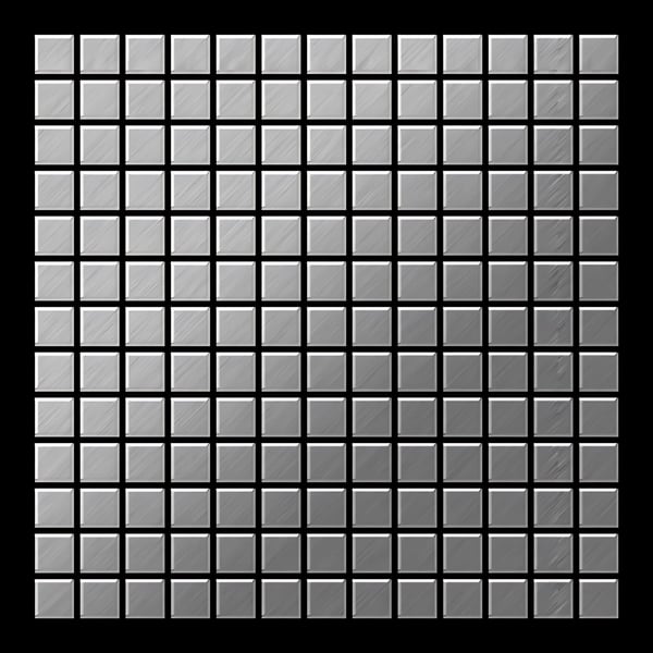 Metal mosaik Rustfrit stål ALLOY S-Honey-CM poleret grå 1,04 m2