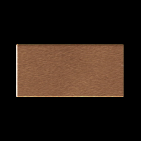 Metal mosaik Titanium ALLOY S-Kismet-BM poleret kobber 0,58 m2