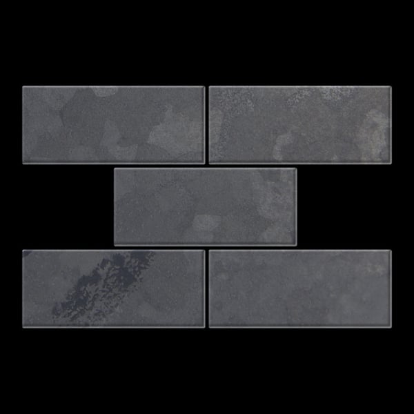 Metalli mosaiikki raakateräs ALLOY S-Kismet &amp; Karma-Ti-GM valssattu harmaa 0,58 m2