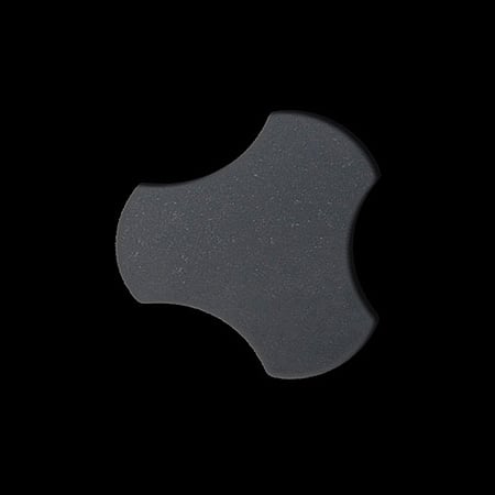Metalli mosaiikki raakateräs ALLOY S-Medallion-BM valssattu harmaa 0,75 m2