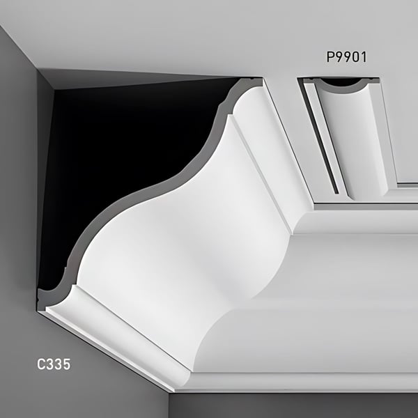 Peitelista Orac Decor LUXXUS P9901 tyyli ajaton / klassinen