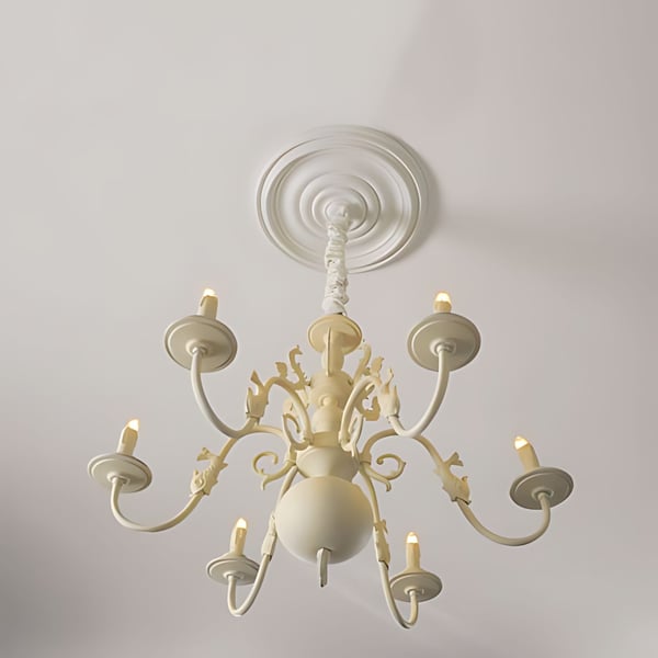 Stuk rosette Orac Decor LUXXUS R08 stil klassisk