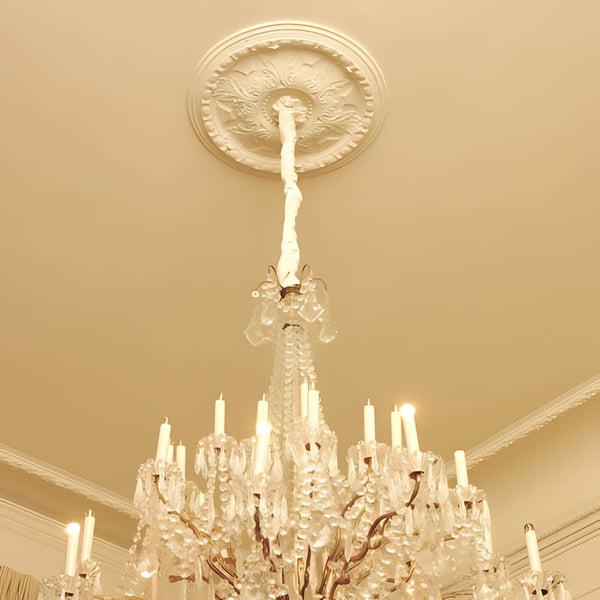 Stuk rosette Orac Decor LUXXUS R23 stil Rokoko / Barok