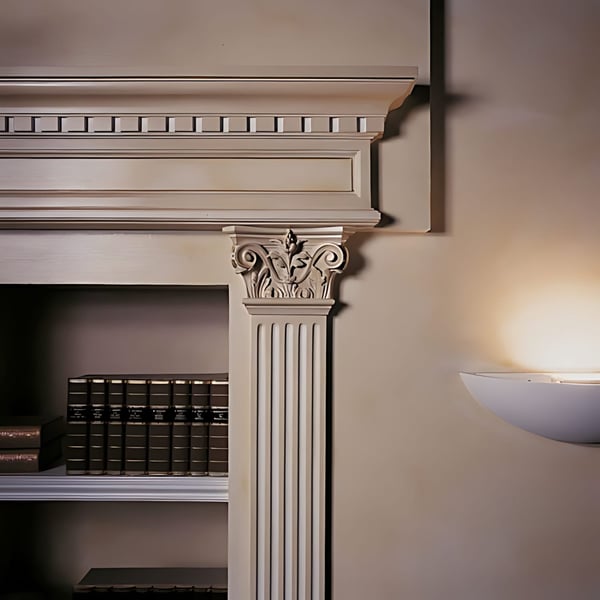 Pilaster kapiteeli Orac Decor LUXXUS K201 tyyli Korinttilainen