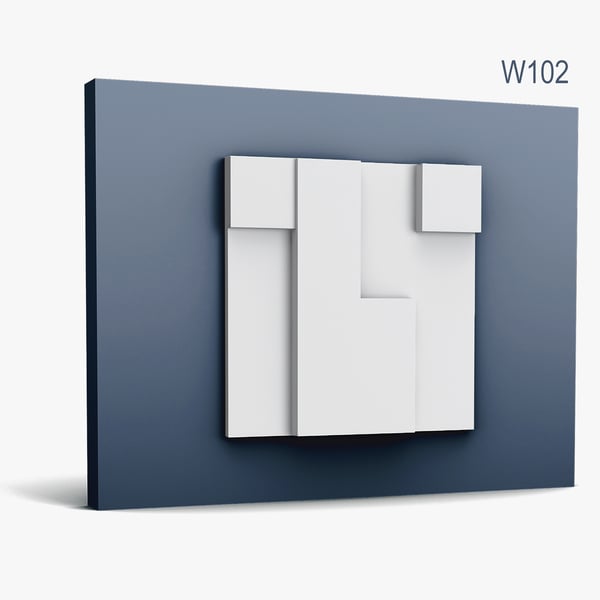 3d seinäpaneeli Orac Decor MODERN W102 tyyli moderni