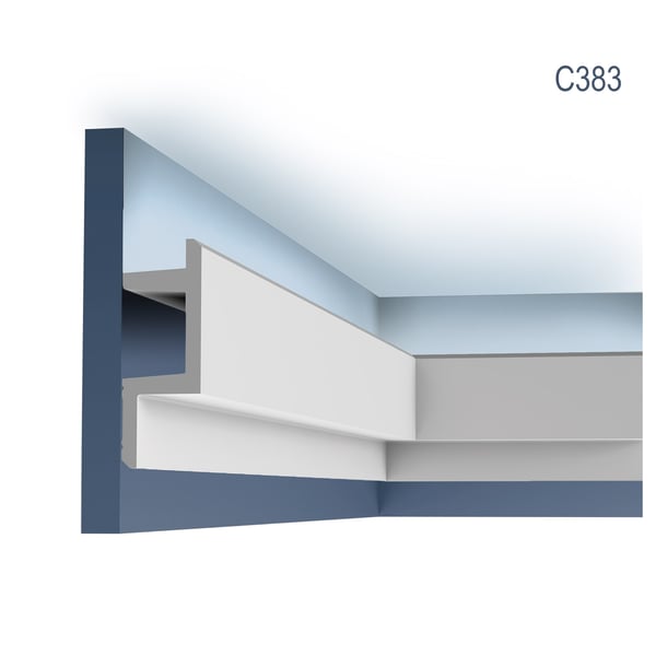 Kattolistat Orac Decor MODERN C383-box 1 laatikko kanssa 12 listat 24 m
