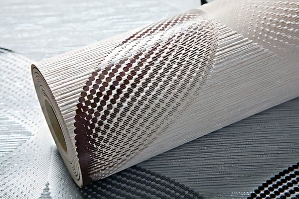 Tapet retro EDEM 1034-14 tekstureret glitrende farve fløde beige brun 5,33 m2