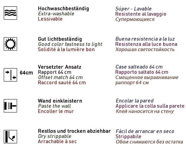 Ikke-vævet tapet romantisk EDEM 9050-10 prægede flimrende farve hvid grå 10,65 m2
