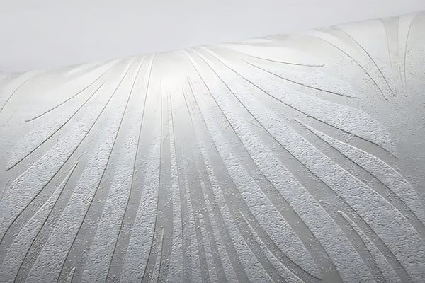 Struktureret miljøvæv ornament EDEM 83003BR60 tekstureret mat farve hvid 26,5 m2