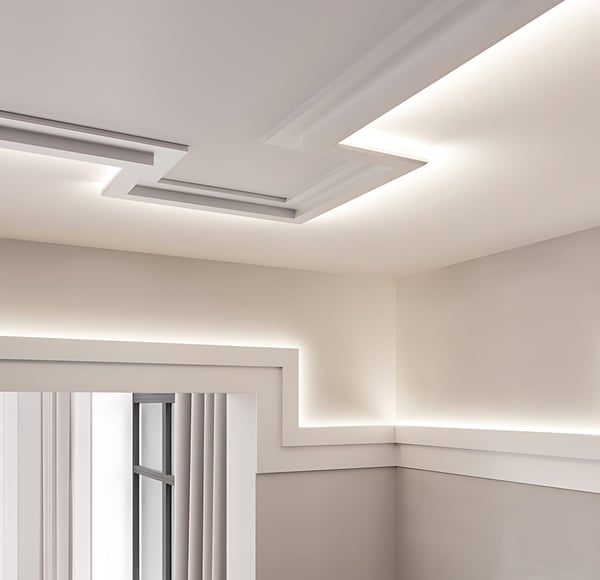 Kattolista Orac Decor MODERN C395 tyyli moderni