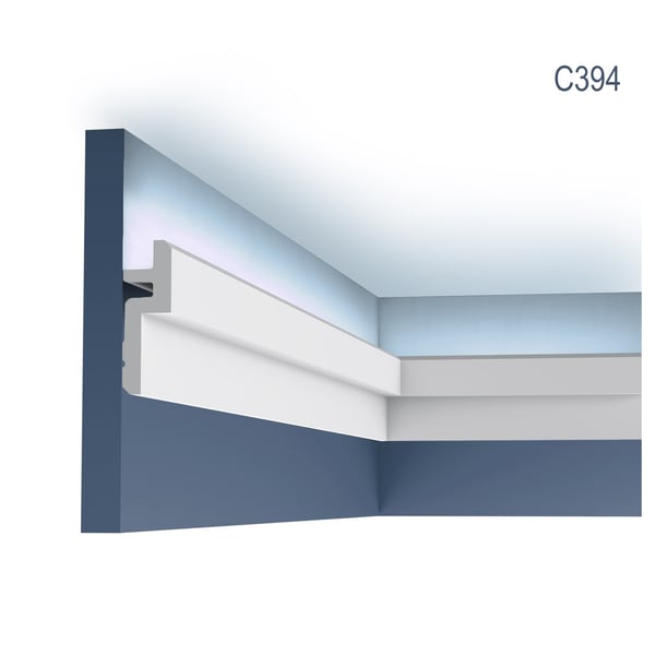 Kattolistat Orac Decor MODERN C394-box 1 laatikko kanssa 16 listat 32 m