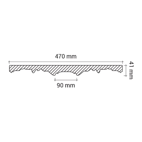 Stuk rosette Profhome 156020 stil Rokoko / Barok