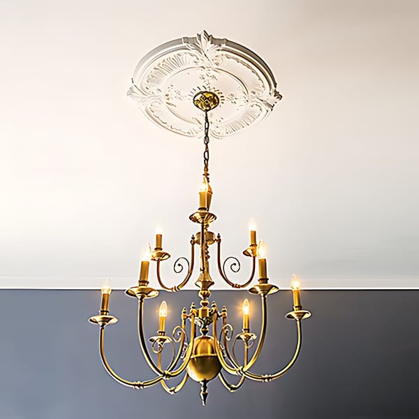 Stuk rosette Profhome 156026 stil Neo Renaissance