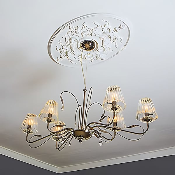 Stuk rosette Profhome 156041 stil Neo Empire