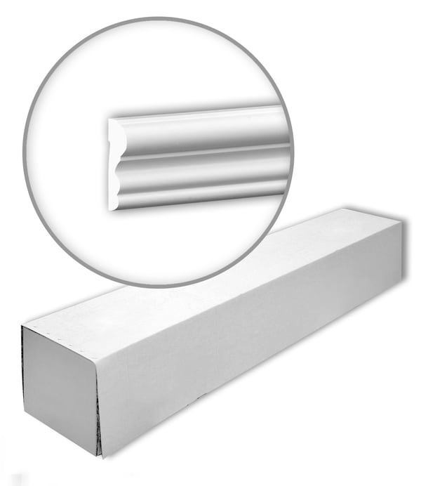 Væglister Profhome 651400-box 1 kasse med 24 lister 48 m