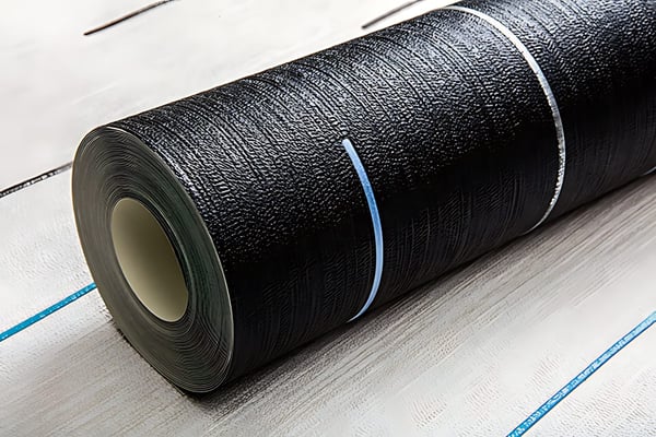 Tapet stribet EDEM 85043BR26 lidt tekstureret metallisk mønster mat baggrund farve antracit sort grå violblå sølv 5,33 m2
