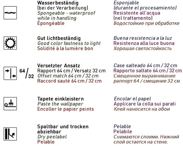 Tapet collage EDEM 87001BR13 lidt tekstureret metalliske højdepunkter farve beige mørkegrå hvid sølv 5,33 m2