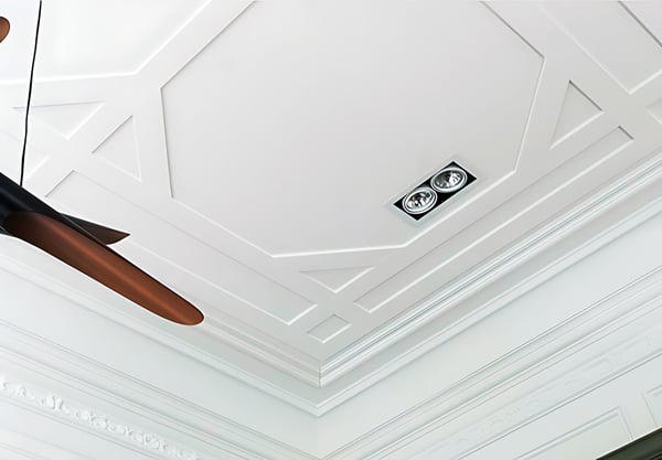Jalkalista Orac Decor AXXENT SX157-RAL9003 tyyli moderni