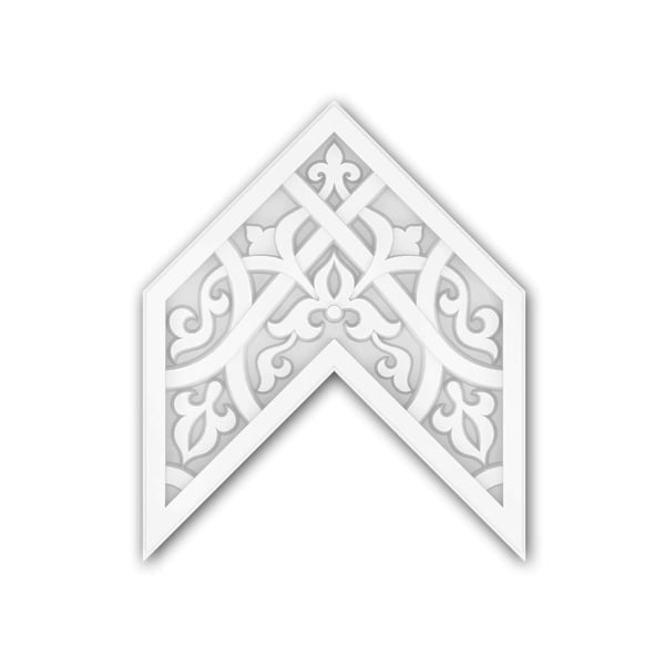 Takplatta Profhome 157504 Väggpanelering Dekorelement 3D väggpanel Takelement marockanskt vit 25 x 20,8 cm Takplatta Profhome 157504 Väggpanelering Dekorelement 3D väggpanel Takelement marockanskt vit 25 x 20,8 cm