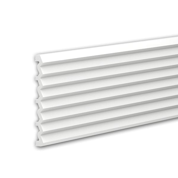 3d seinäpaneeli Profhome 659803 Seinäpanelointi Akustiikkapaneeli Peitelista Friisilista Stukkolista Koristelista modernissa tyylissä valkoinen 2 m 3d seinäpaneeli Profhome 659803 Seinäpanelointi Akustiikkapaneeli Peitelista Friisilista Stukkolista Koristelista modernissa tyylissä valkoinen 2 m
