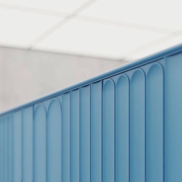 3D väggpanel NMC ARC L ARSTYL Noel Marquet Väggpanelering Akustikpanel Dekorelement modern vit 0,361 m2