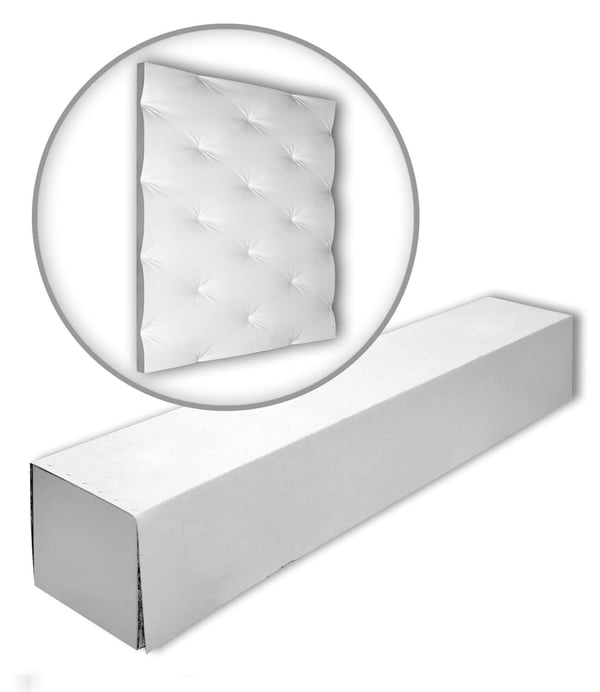 Profhome 159004-box 1 låda innehåller 4 paneler 3D väggpanel Väggpanelering modern | 1,44 m2 Profhome 159004-box 1 låda innehåller 4 paneler 3D väggpanel Väggpanelering modern | 1,44 m2