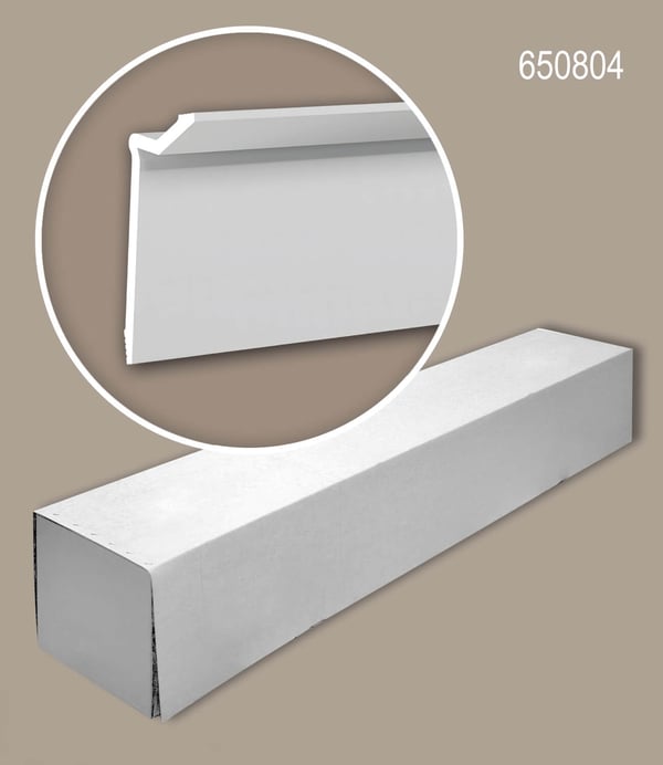 Profhome 650804-box 1 laatikko kanssa 6 listat Kulmalista Kattolista modernissa tyylissä | 12 m