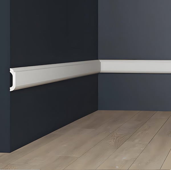 Profhome 651801-box 1 laatikko kanssa 15 listat Peitelista Friisilista modernissa tyylissä | 30 m