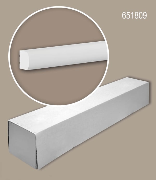 Profhome 651809-box-10 1 laatikko kanssa 10 listat Peitelista Friisilista modernissa tyylissä | 20 m