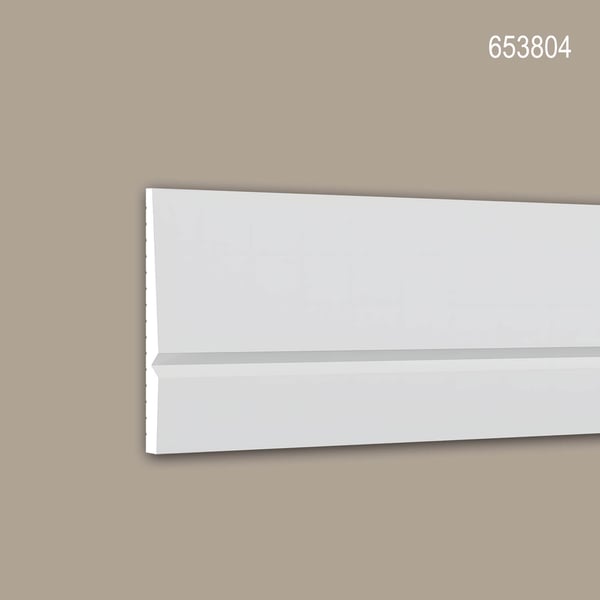 Profhome 653806-box 1 laatikko kanssa 10 listat Sokkelilista Jalkalista modernissa tyylissä | 20 m