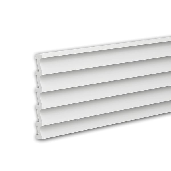 Profhome 659801-280-box 1 kasse 3 lister 3D vægpanel Vægpanelering design moderne | 8,4 m