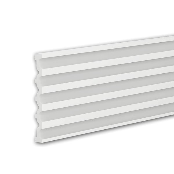 Profhome 659802-280-box 1 kasse 3 lister 3D vægpanel Vægpanelering design moderne | 8,4 m