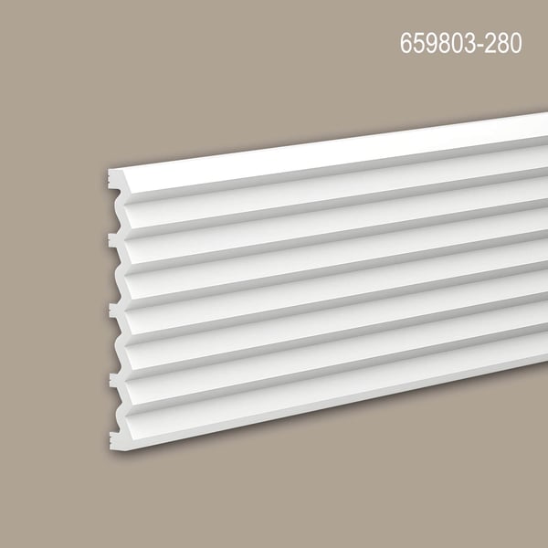 Profhome 659803-280-box 1 laatikko kanssa 3 listat 3d seinäpaneeli Seinäpanelointi modernissa tyylissä | 8,4 m