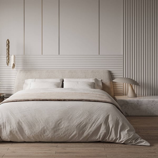 Profhome 659806-280-box 1 laatikko kanssa 3 listat 3d seinäpaneeli Seinäpanelointi modernissa tyylissä | 8,4 m