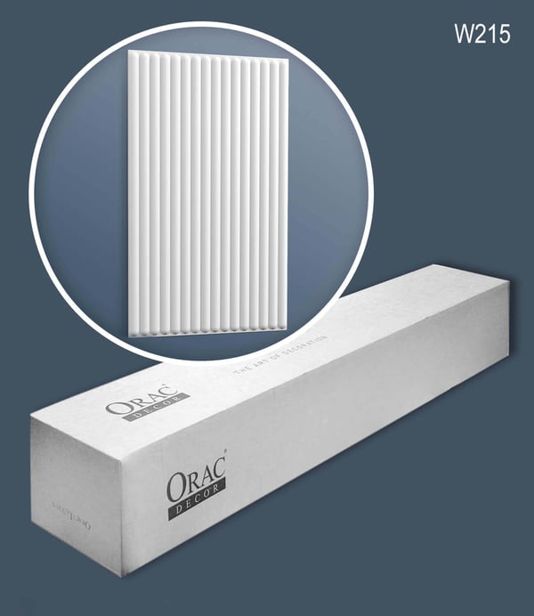 Orac Decor W215-box HILL BEAD 1 kasse 5 paneler 3D vægpanel Vægpanelering design moderne | 2 m2