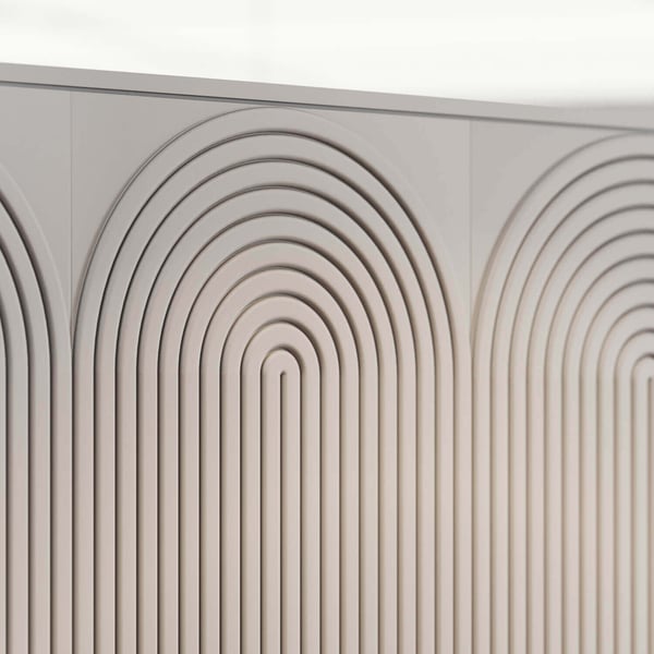 NMC CANELÉ R L-box ARSTYL Noel Marquet 1 kasse 6 paneler 3D vægpanel Vægpanelering design moderne | 1,08 m2