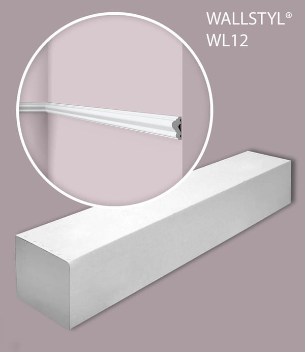 NMC WL12-box WALLSTYL Noel Marquet 1 laatikko kanssa 74 listat Peitelista Friisilista ajattomassa tai klassisessa tyylissä | 148 m