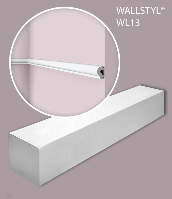 NMC WL13-box WALLSTYL Noel Marquet 1 laatikko kanssa 46 listat Peitelista Friisilista ajattomassa tai klassisessa tyylissä | 92 m