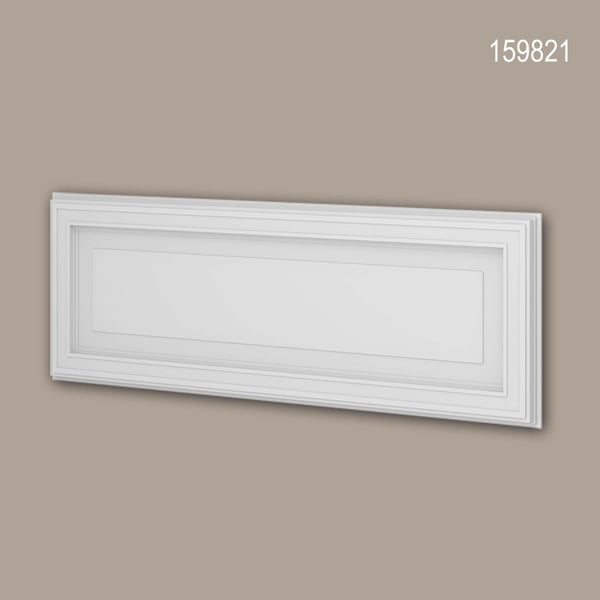 3D vægpanel Profhome 159821 Vægpanelering Akustikpanel Dørpanel Zireelement nyklassicistisk stil hvid 0,75 m2
