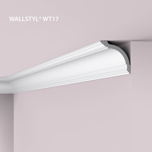 NMC WT17-box WALLSTYL Noel Marquet 1 laatikko kanssa 8 listat Kulmalista Kattolista ajattomassa tai klassisessa tyylissä | 16 m