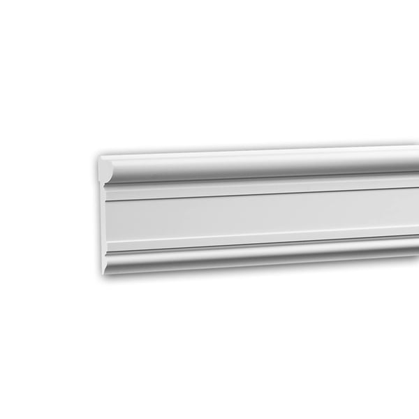 Profhome 651345-box 1 låda innehåller 12 lister Vägglist Frislist nyklassicism | 24 m