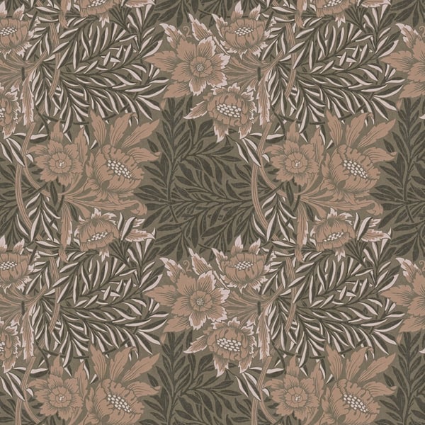 Kukkatapetti Profhome 390584-GU kuitutapetti sileä kukikas mat ruskea harmaa beige antrasiitti oliivinharmaa 5,33 m2 Kukkatapetti Profhome 390584-GU kuitutapetti sileä kukikas mat ruskea harmaa beige antrasiitti oliivinharmaa 5,33 m2