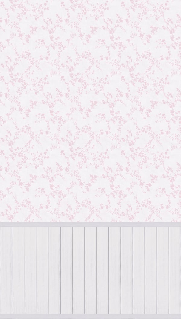 Valokuvatapetti Profhome 770751-GU kuitutapetti sileä kukat mat pinkki kerma vaalea pinkki 1,59 m x 2,8 m