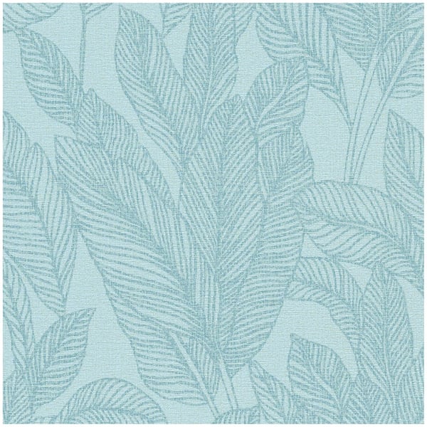 Ton-i-ton tapet Profhome 790643-GU non-woven tapet lätt texturerad blomster glittrande blå pastell turkos guld ljus blå 5,33 m2 Ton-i-ton tapet Profhome 790643-GU non-woven tapet lätt texturerad blomster glittrande blå pastell turkos guld ljus blå 5,33 m2